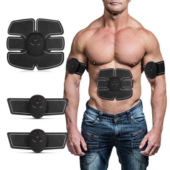 Exerciser Device Abdominal Muscles Intensive Training Electric Vibration Plate Weight Loss