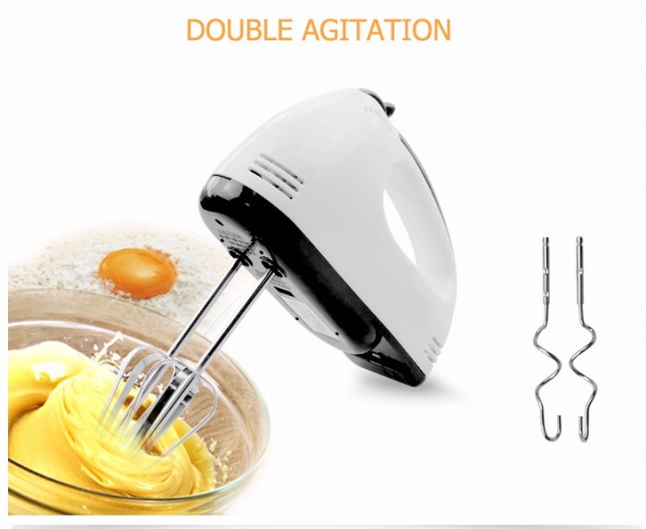 7 Speed Dough Hand Mixer Egg Beater Food Blender Multifunctional Food Processor Electric Kitchen