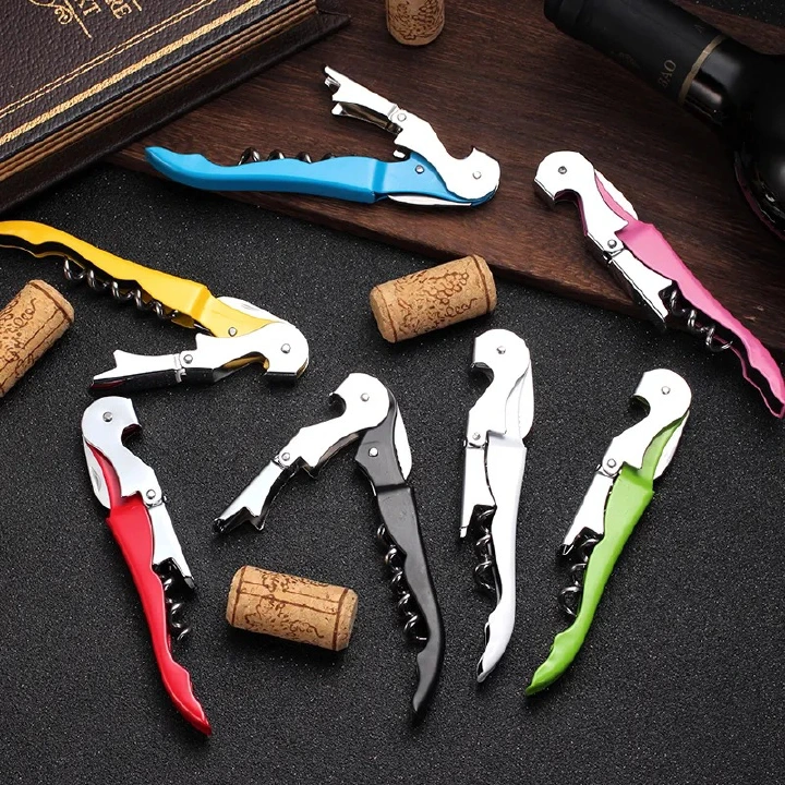 Red Wine Bottle Opener Multifunctional Network Red Sea Saber Wholesale Thickened Wine Wooden Stopper Beer Cap Opening Bottle