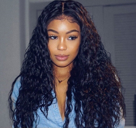 Fashion wig women's  long curly hair natural  for ladies gift Wig Long Curly  Wigs Ladies Fashion Hair For Women Hair Small Curly Slightly C