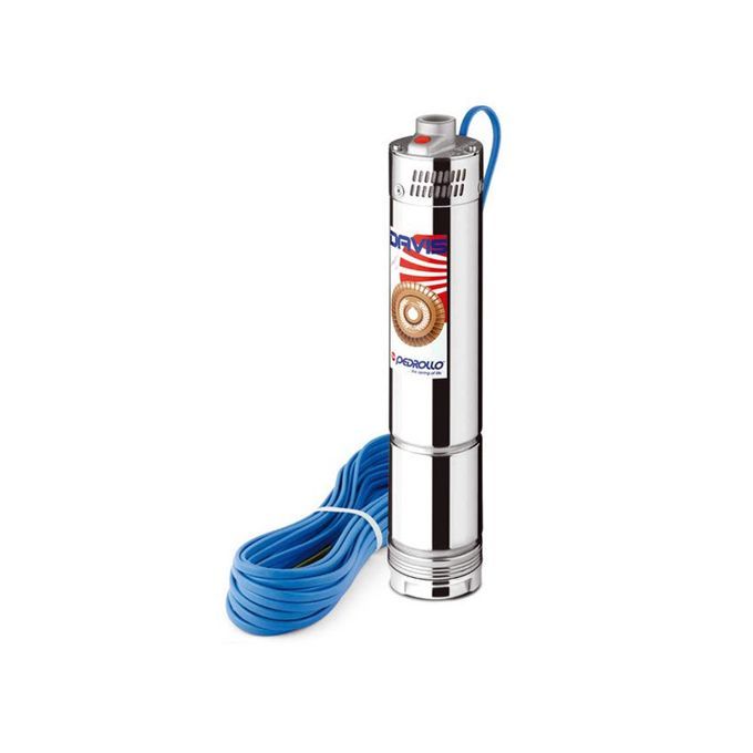 Pedrollo DAVIS - (with 40m Cable & Float Switch) Borehole And Wells Water Pump