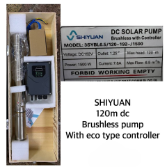 120M DC BRUSHLESS PUMP WITH ECO TYPE CONTROLLER