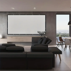 Multi Size Optional Projector Screen, Foldable Without Creases, Easy to Install, Easy to Carry, Long service life, Outdoor high-definition projector screen for movies