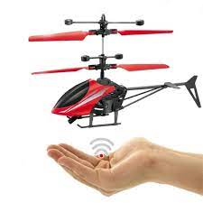 Infrared Induction Helicopter Sensor Aircraft USB Charger Flying Helicopter 2 in 1 Flying Helicopter with Remote