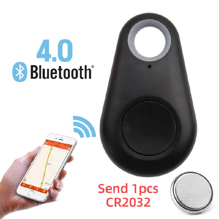 Smart Bluetooth GPS Tracker Key Locator Pet Anti-Lost Tag Sensor Device With Bluetooth For Kids Wallets Luggage Suitcases