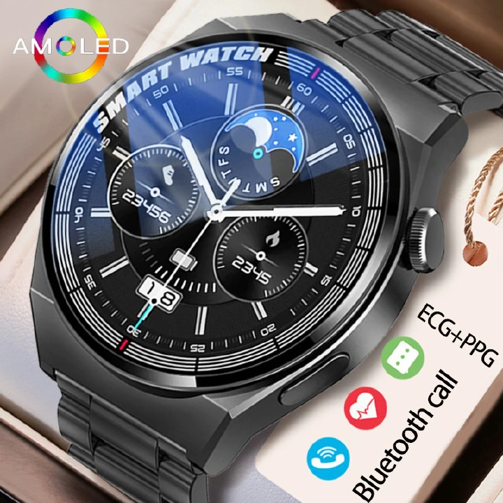 LiGe Smart Watches Men Heart Rate Blood Pressure Information Reminder Sport Waterproof Smart Watch for Android IOS Phone