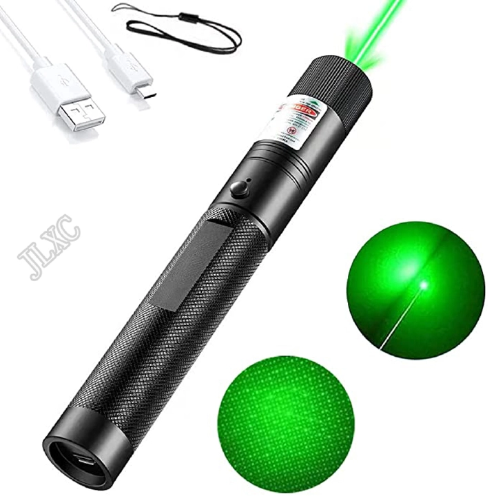 Powerful Red/Green LED Lighting Laser Flashlight Pointer 10000m 5mw Laser 303 Sight Focus Adjustable Burning Lazer Torch Pen Meeting Classroom