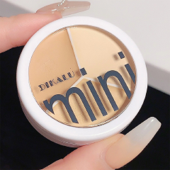 3-Color Concealer Palette Cream Texture Covers Acne Marks Dark Circles Multifunction Face Makeup Lasting Brighten Face Cosmetics