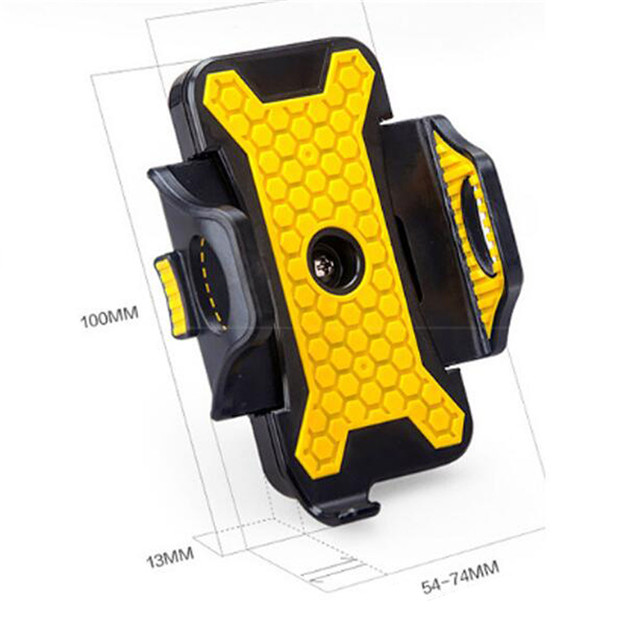 Motorcycle Bicycle Bike Handlebar Mount Holder Band Universal for Cell Phone