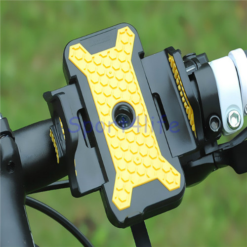 Motorcycle Bicycle Bike Handlebar Mount Holder Band Universal for Cell Phone