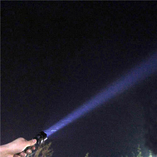 LED Rechargeable Floodlight Outdoor Bicycle Long Shots  Waterproof Lamp Fishing Hunting Flashlight