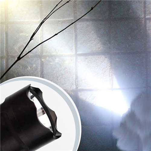 LED Rechargeable Floodlight Outdoor Bicycle Long Shots  Waterproof Lamp Fishing Hunting Flashlight