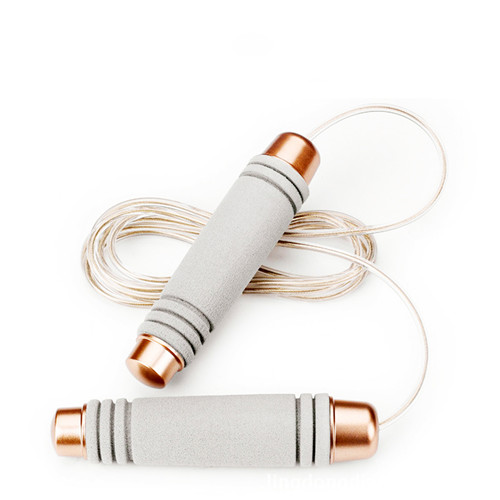 Rope Skipping Elastic Sponge Handle Skip Rope High-end Metal Bearing Skipping