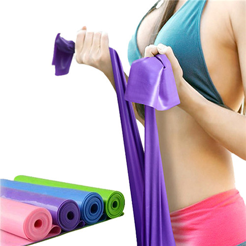 Yoga Elastic Belt Environmental  Tasteless Latex Resistance Belt Tension Fitness Tension Belt