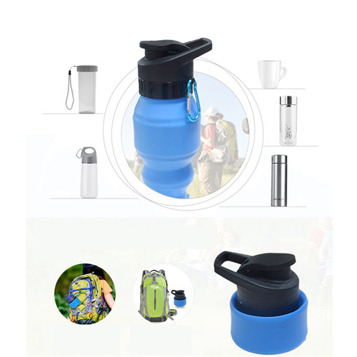 Outdoor Water Cup Mountain Bike Riding Sports Bottle Mountain Tourism Portable Folding Water Bottle