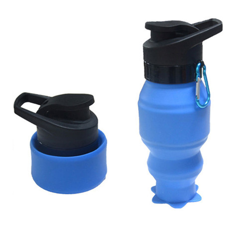 Outdoor Water Cup Mountain Bike Riding Sports Bottle Mountain Tourism Portable Folding Water Bottle
