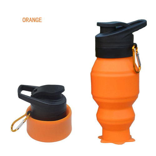 Outdoor Water Cup Mountain Bike Riding Sports Bottle Mountain Tourism Portable Folding Water Bottle