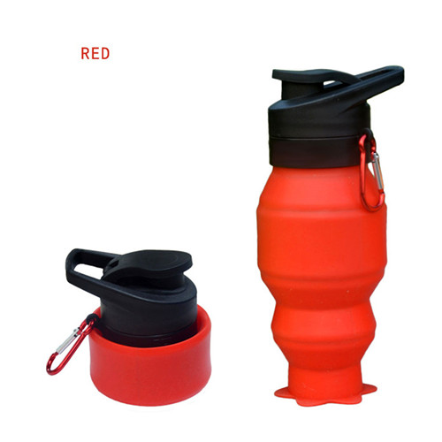 Outdoor Water Cup Mountain Bike Riding Sports Bottle Mountain Tourism Portable Folding Water Bottle