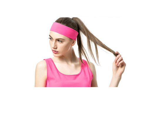 Absorbing Sweat Yoga Headband Elasticity Turban Sports Sweat Hair Bands Stretch Headband