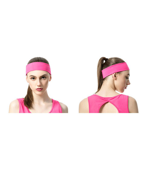 Absorbing Sweat Yoga Headband Elasticity Turban Sports Sweat Hair Bands Stretch Headband
