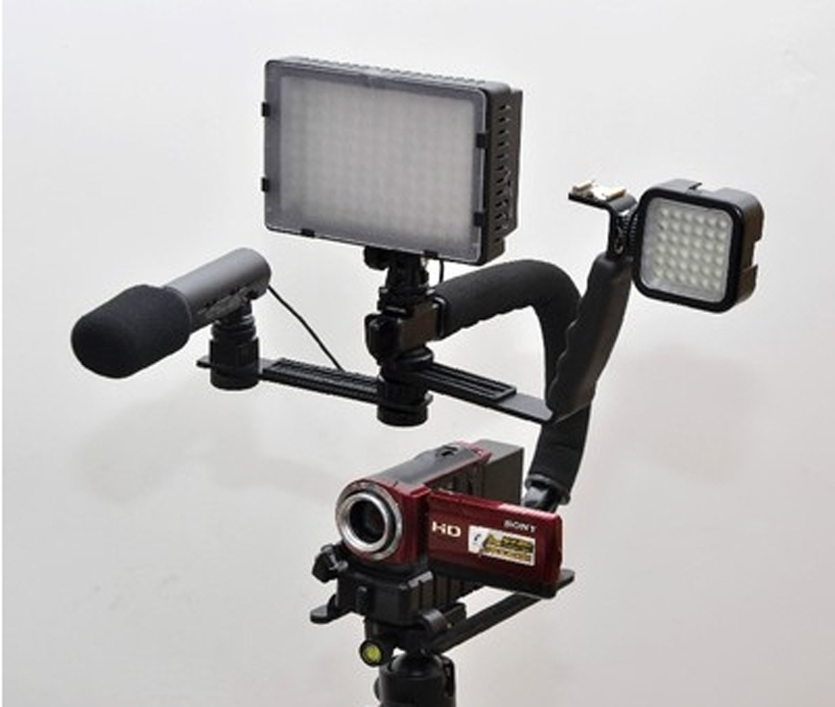 U-shaped Bracket DV Portable Handheld C Type Frame Photography Handheld SLR Camera  Stand