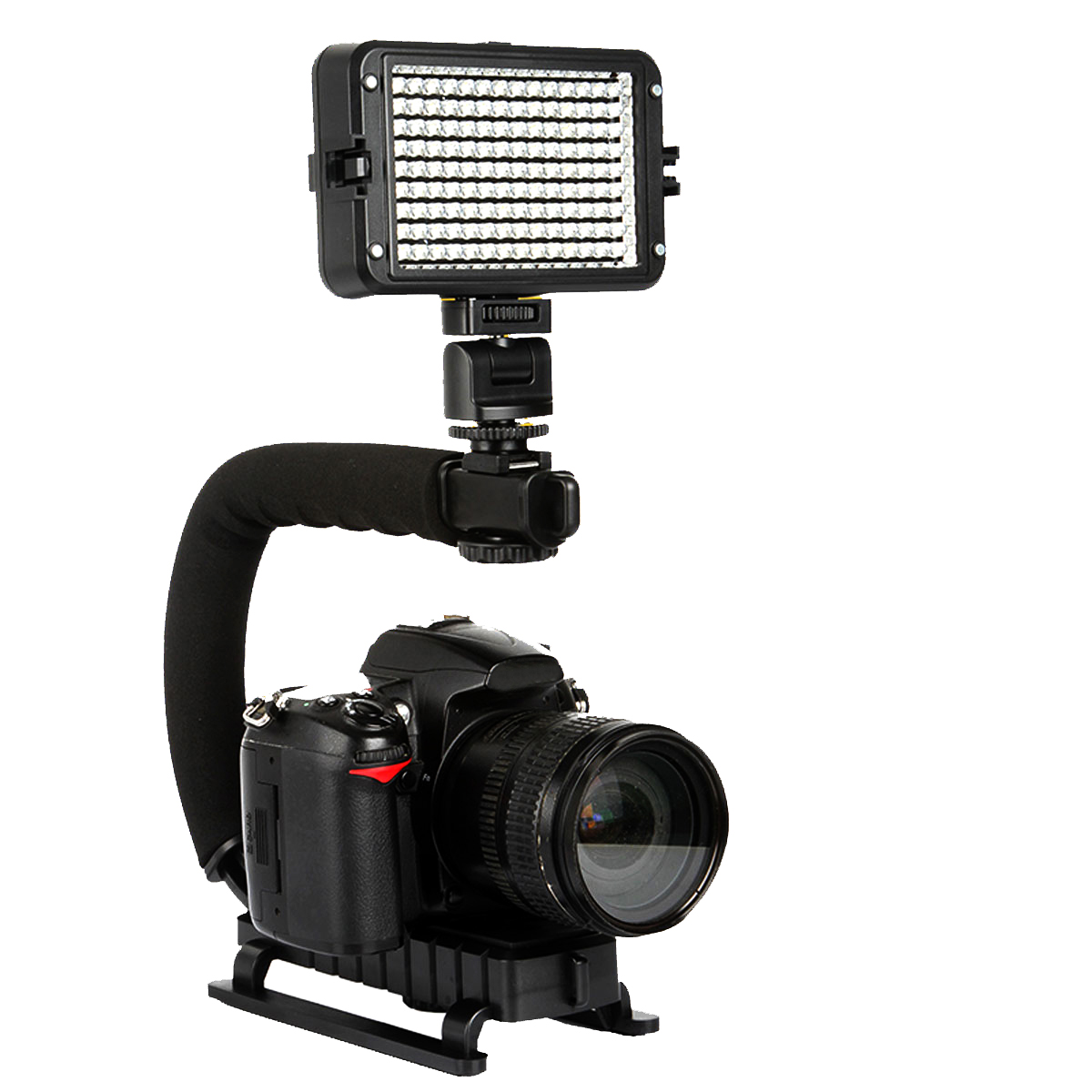 U-shaped Bracket DV Portable Handheld C Type Frame Photography Handheld SLR Camera  Stand