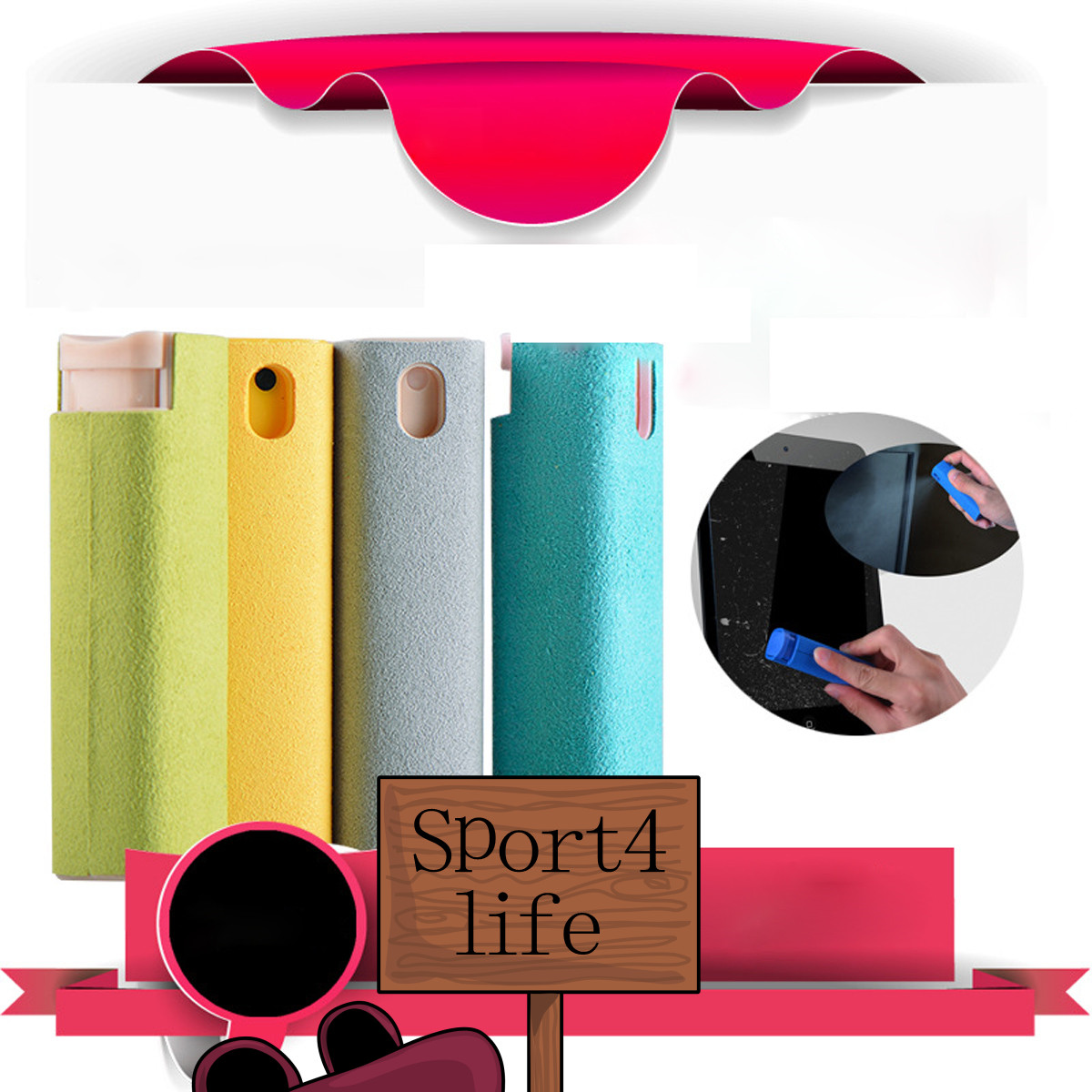 Portable Laptop Screen Cleaner Mobile Phone Cleaner LCD Screen Cleaner