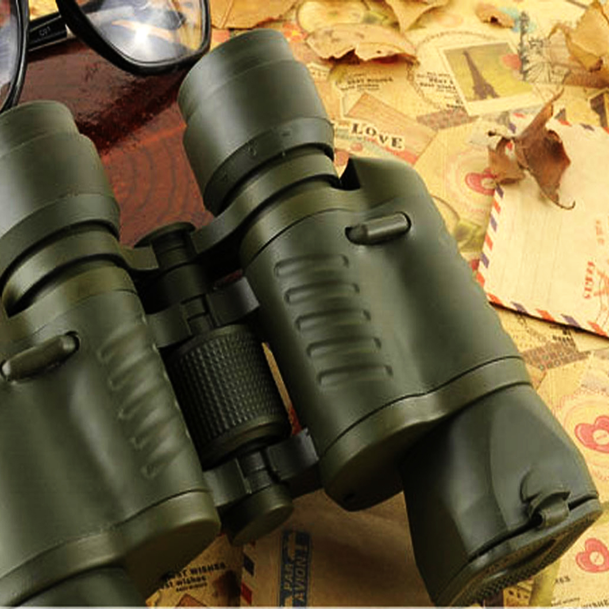 Binoculars with Coordinate LLL Night Vision Outdoor High Power High-definition Telescope
