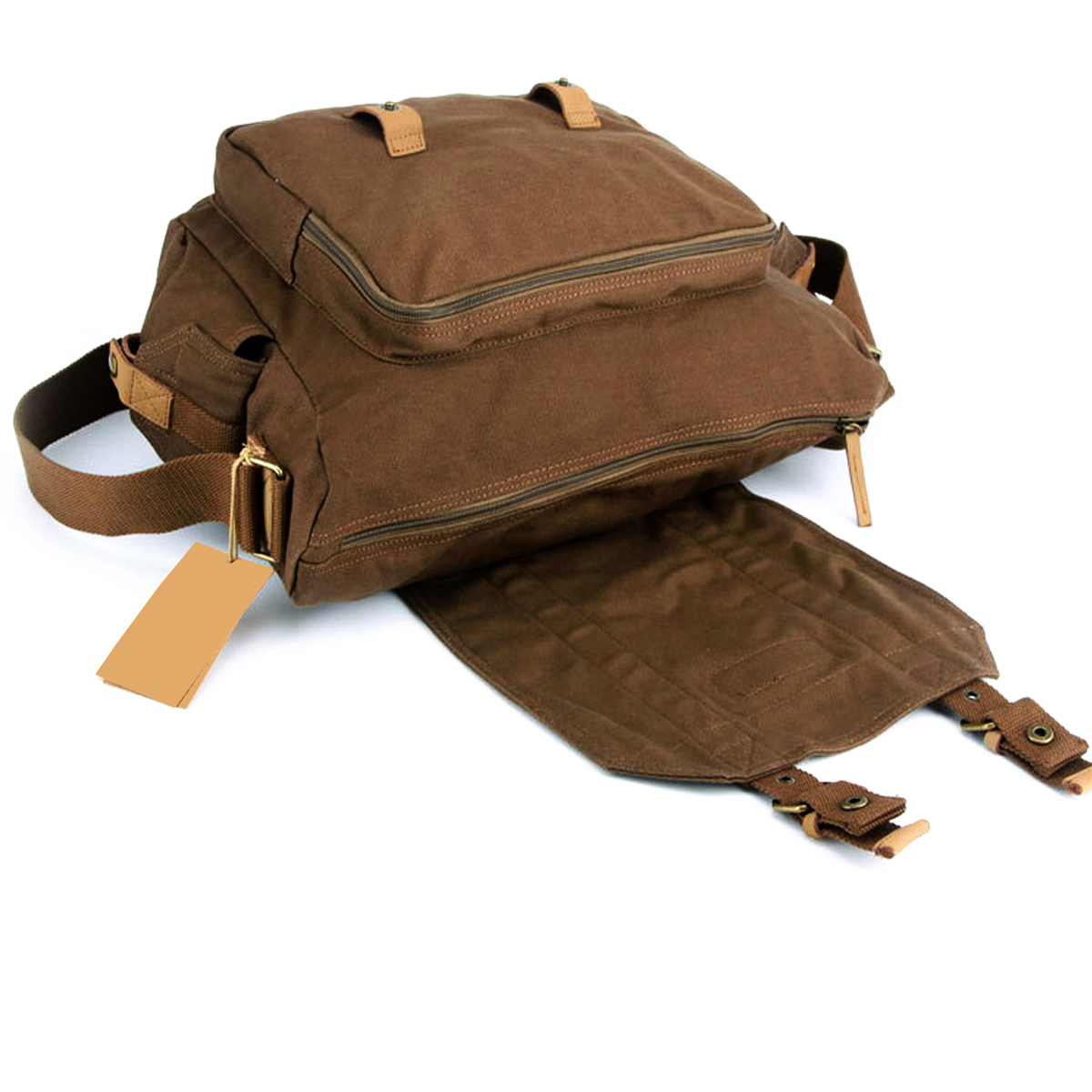 SLR Single Shoulder Camera Bag Canvas Waterproof Camera Bag Shockproof  Leisure Travel Bag