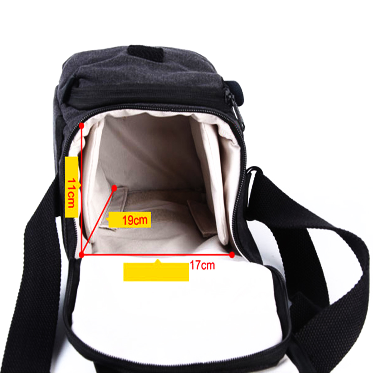SLR Machine Set Camera Bag Micro Single Camera Bag Digital Single Shoulder Canvas Small Portable Bag