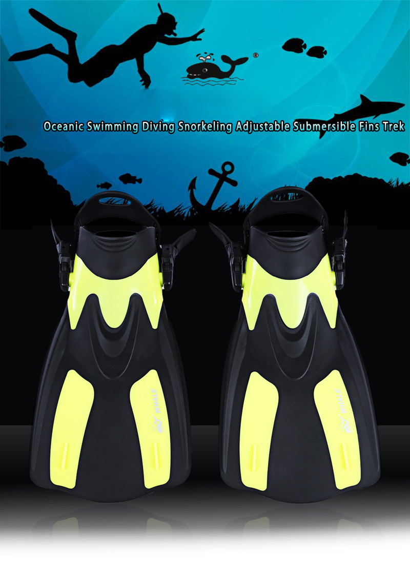 Diving Fins Foot Flipper Swimming Diving Snorkeling Comfortable Swimming Diving for Diver