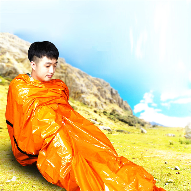 Outdoor Sleeping Bags Emergency Sleeping Bag Portable Lightweight Polyethylene Bags Sleeping Bag l
