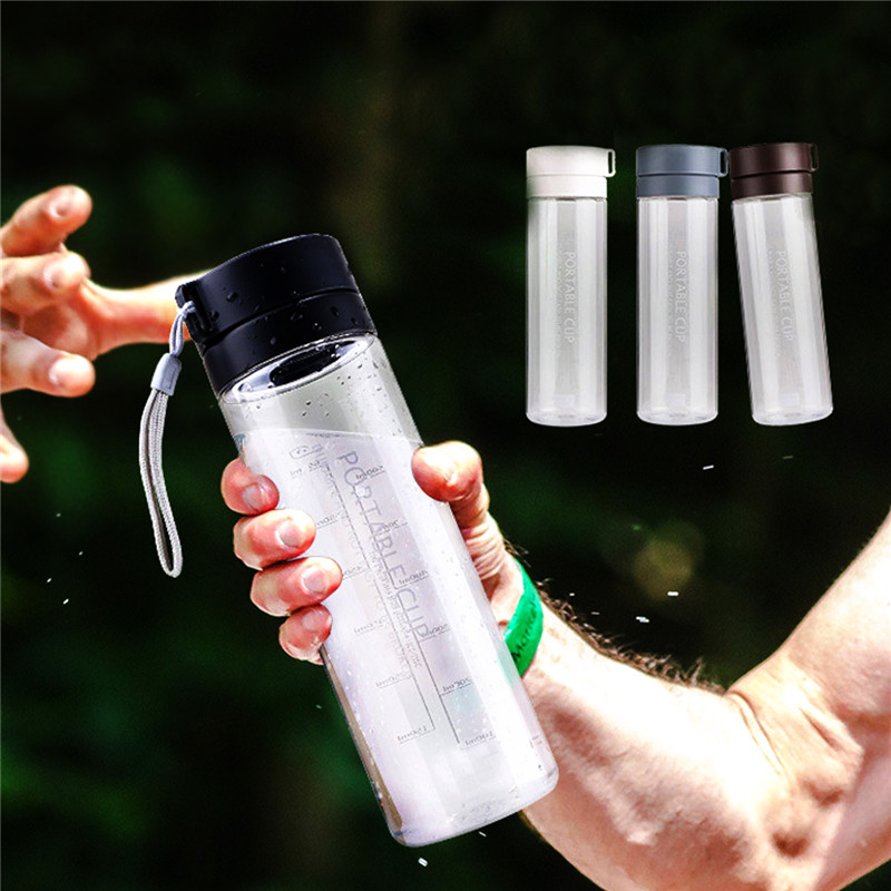 Sports Water Bottle for Outdoor Cycling Camping Hiking Food Grade Sports Bottle Drinkware