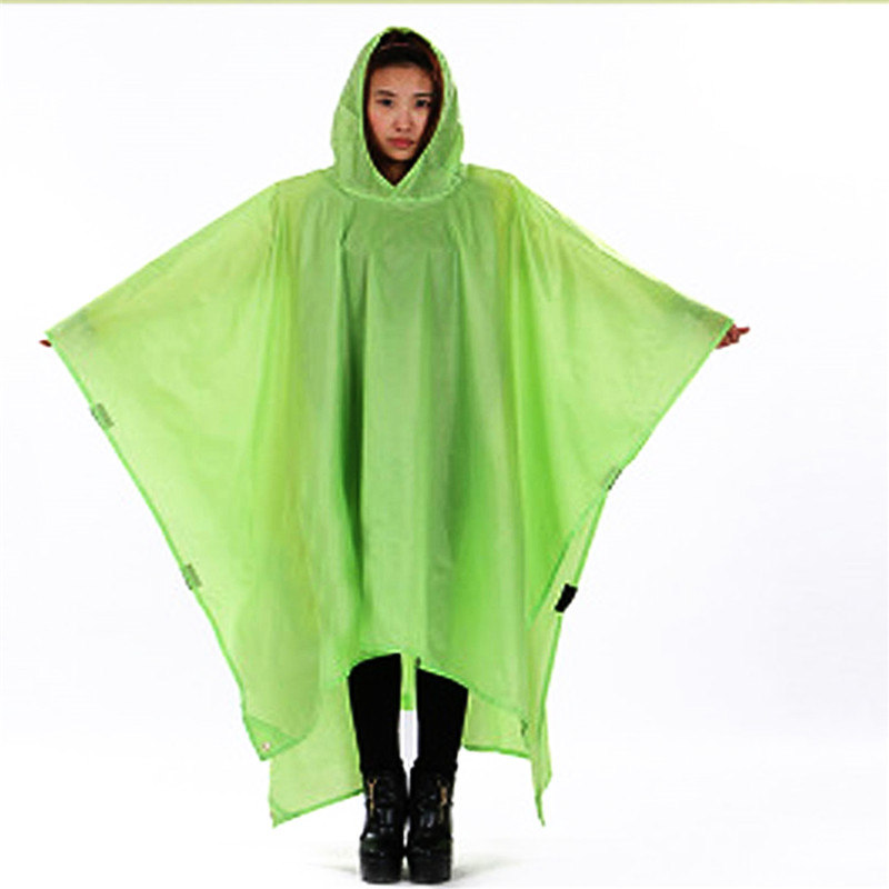 Outdoor Climbing Cycling Rain Cover Triple Backpack Climbing Raincoat Poncho Waterproof Camping Tent