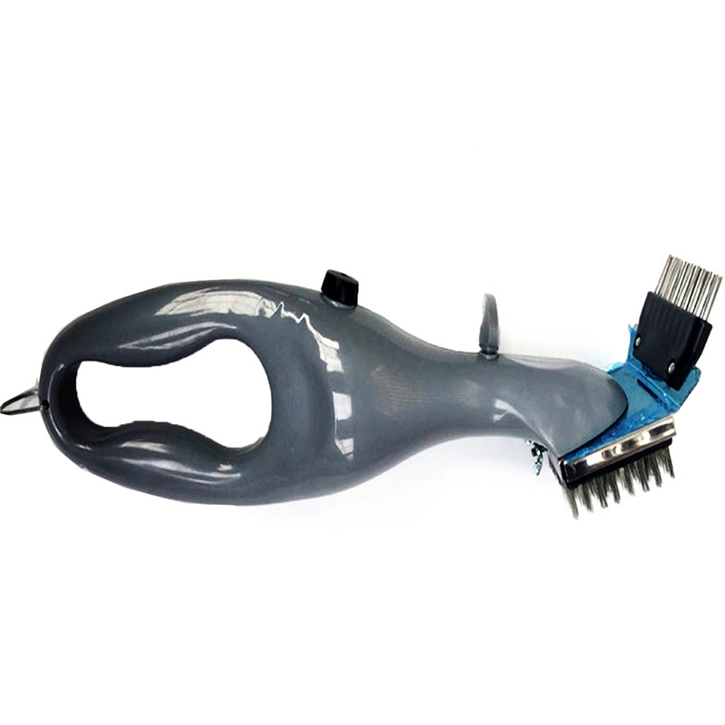 Steel BBQ Cleaning Brush Churrasco Barbecue Grill Cleaner with Power of Steam Cooking Tools