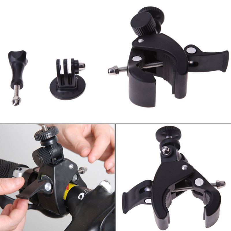 Bike Bicycle Motorcycle Sport Handlebar Mount Holder Handsfree Tripod for Digital Video Camera