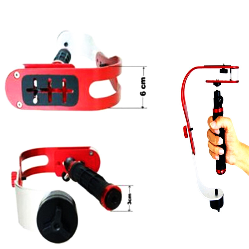 Mini Handheld Digital Camera Stabilizer Video Steadicam Mobile 5DII Motion DV Steadycam