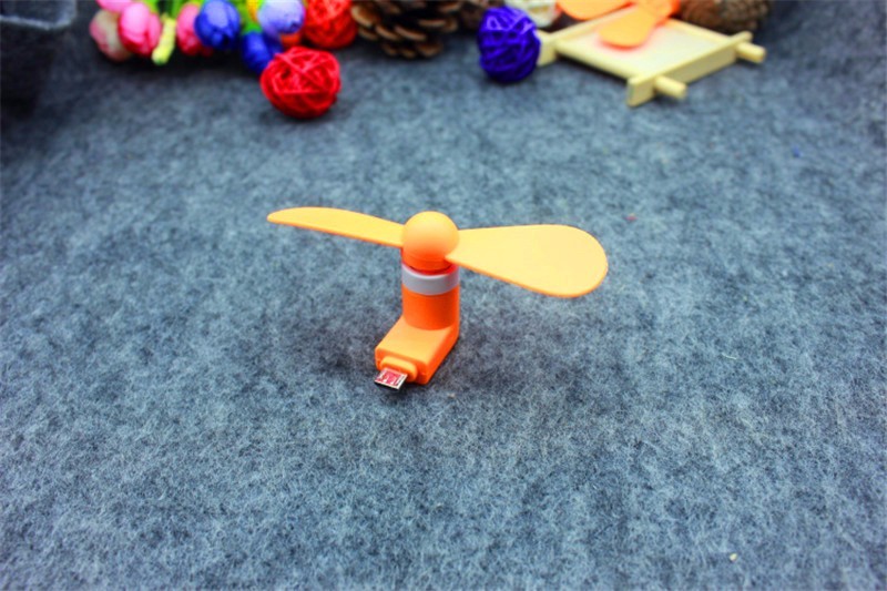 Mini Cool Micro USB Interface Fan Mobile Phone USB Gadget Fans Tester USB Ventilador