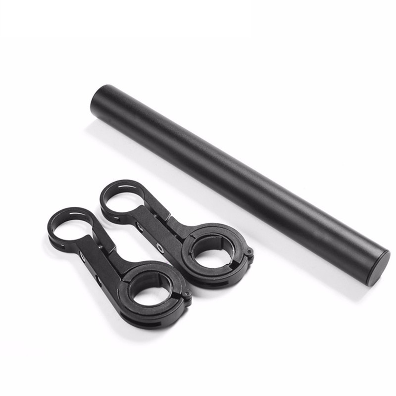 Bicycle Handlebar Extention Extender Bike Bicycle Mount Headlight Flashlight Lamp Phone GPS Holder