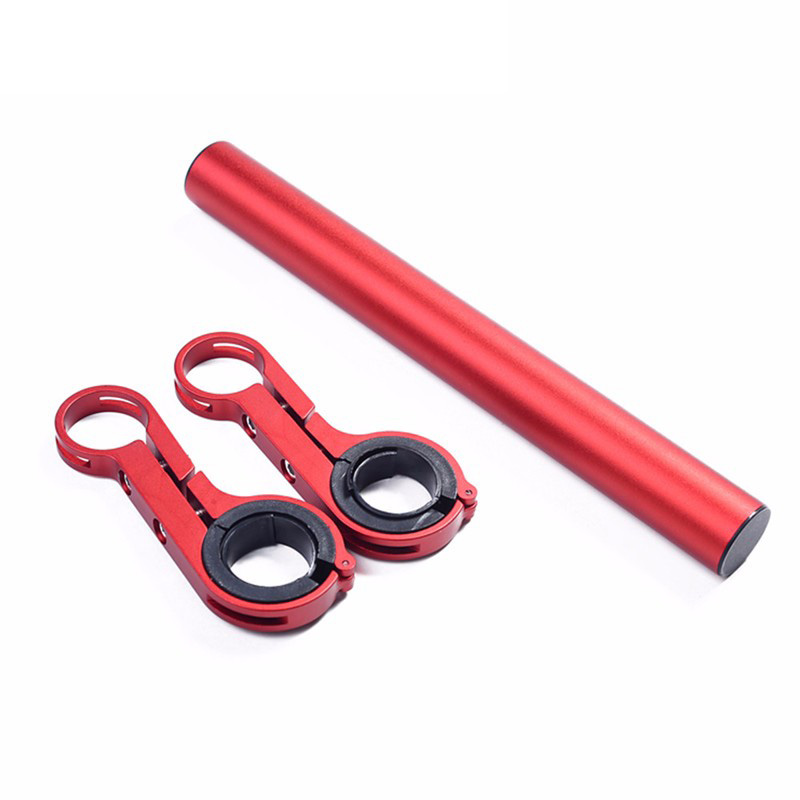 Bicycle Handlebar Extention Extender Bike Bicycle Mount Headlight Flashlight Lamp Phone GPS Holder