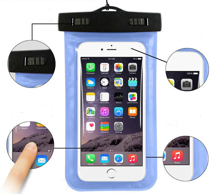 Outdoor Sport Waterproof Bag Phone Case Underwater Dry Bag Waterproof Cover Shell  for Phone