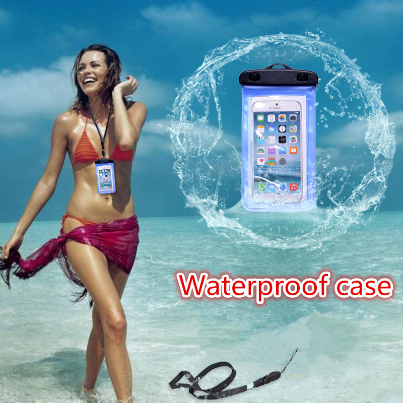 Outdoor Sport Waterproof Bag Phone Case Underwater Dry Bag Waterproof Cover Shell  for Phone