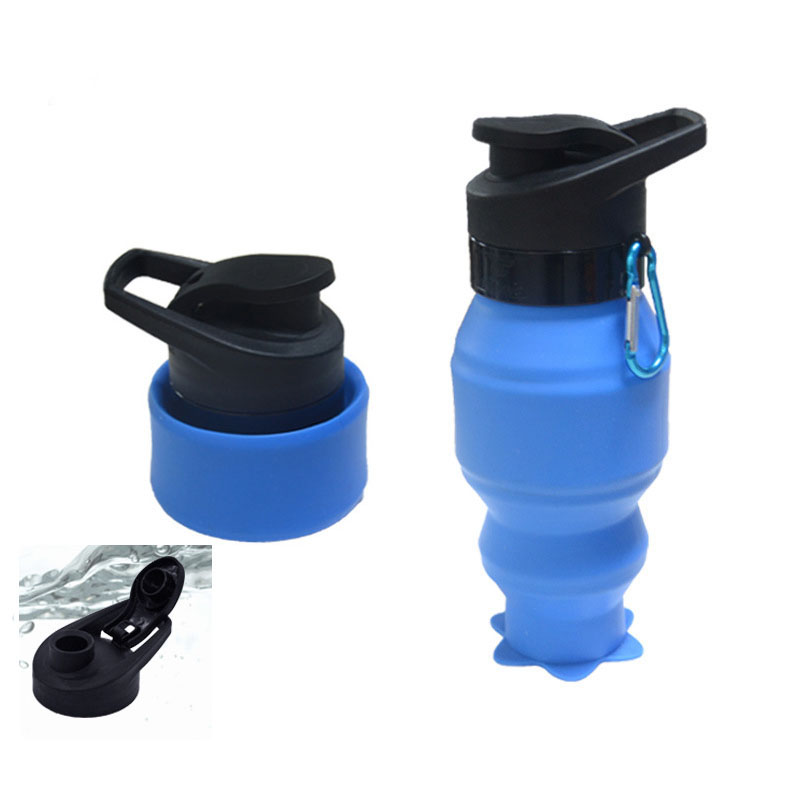 Outdoor Water Cup Mountain Bike Riding Sports Bottle Mountain Tourism Portable Folding Water Bottle