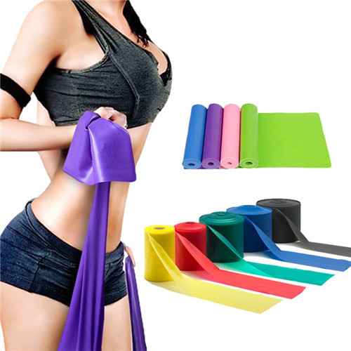 Yoga Elastic Belt Environmental  Tasteless Latex Resistance Belt Tension Fitness Tension Belt