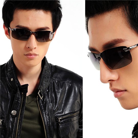 Men's Fashion Sunglasses Driving Sunglasses Cycling Polarized Sunglasses for Outdoor