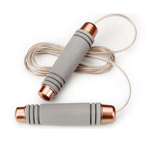 Rope Skipping Elastic Sponge Handle Skip Rope High-end Metal Bearing Skipping