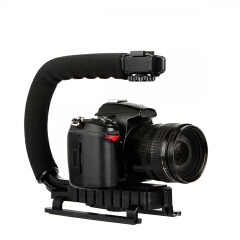 U-shaped Bracket  Handheld SLR Camera Stabilizer LED Video Filming Stand