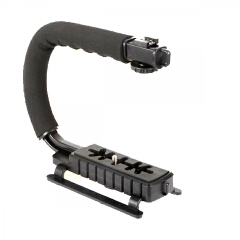 U-shaped Bracket  Handheld SLR Camera Stabilizer LED Video Filming Stand