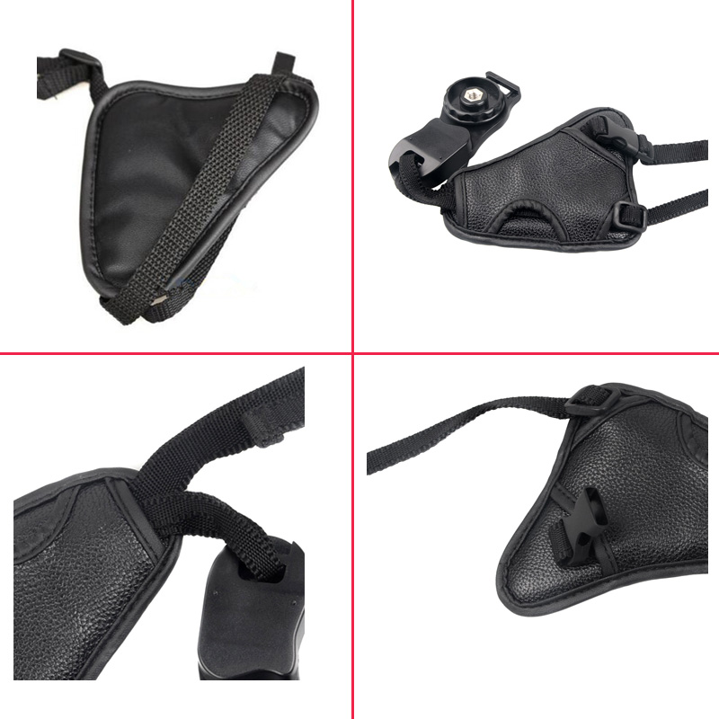 PU Camera Strap Hand Grip Wrist Strap Belt for Outdoor Nikon Canon Sony DSLR Camera Photography