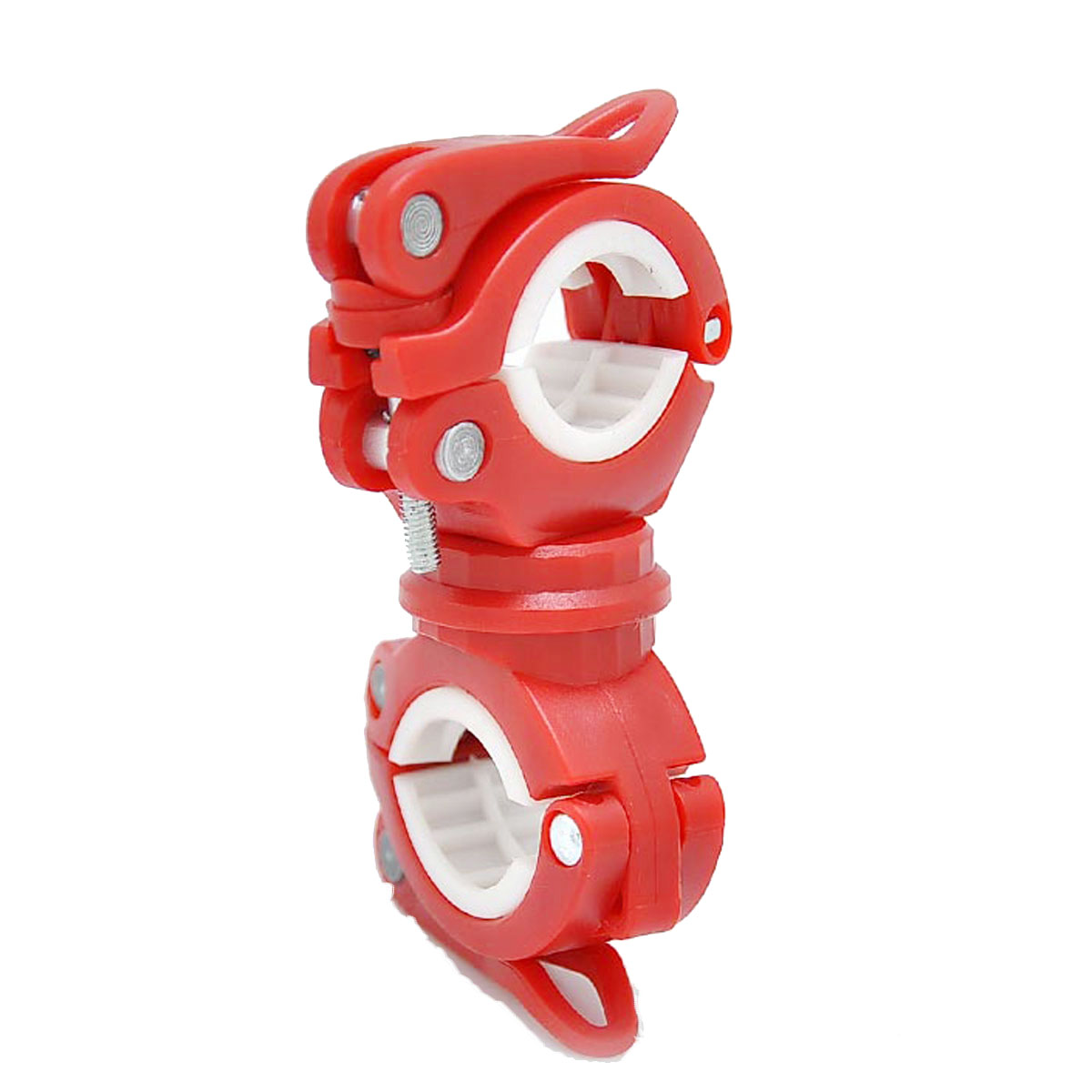 Rotate Bicycle Light Holder Cycling LED Flashlight Lamp Handlebar Holder MTB Bike Front Light Clip